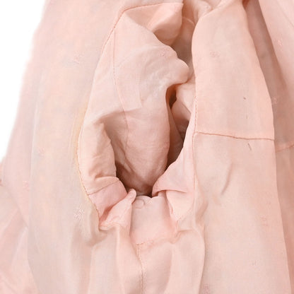 Chanel 1994 Collarless Tweed Jacket Pink #40