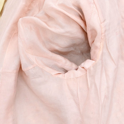 Chanel 1994 Collarless Tweed Jacket Pink #40