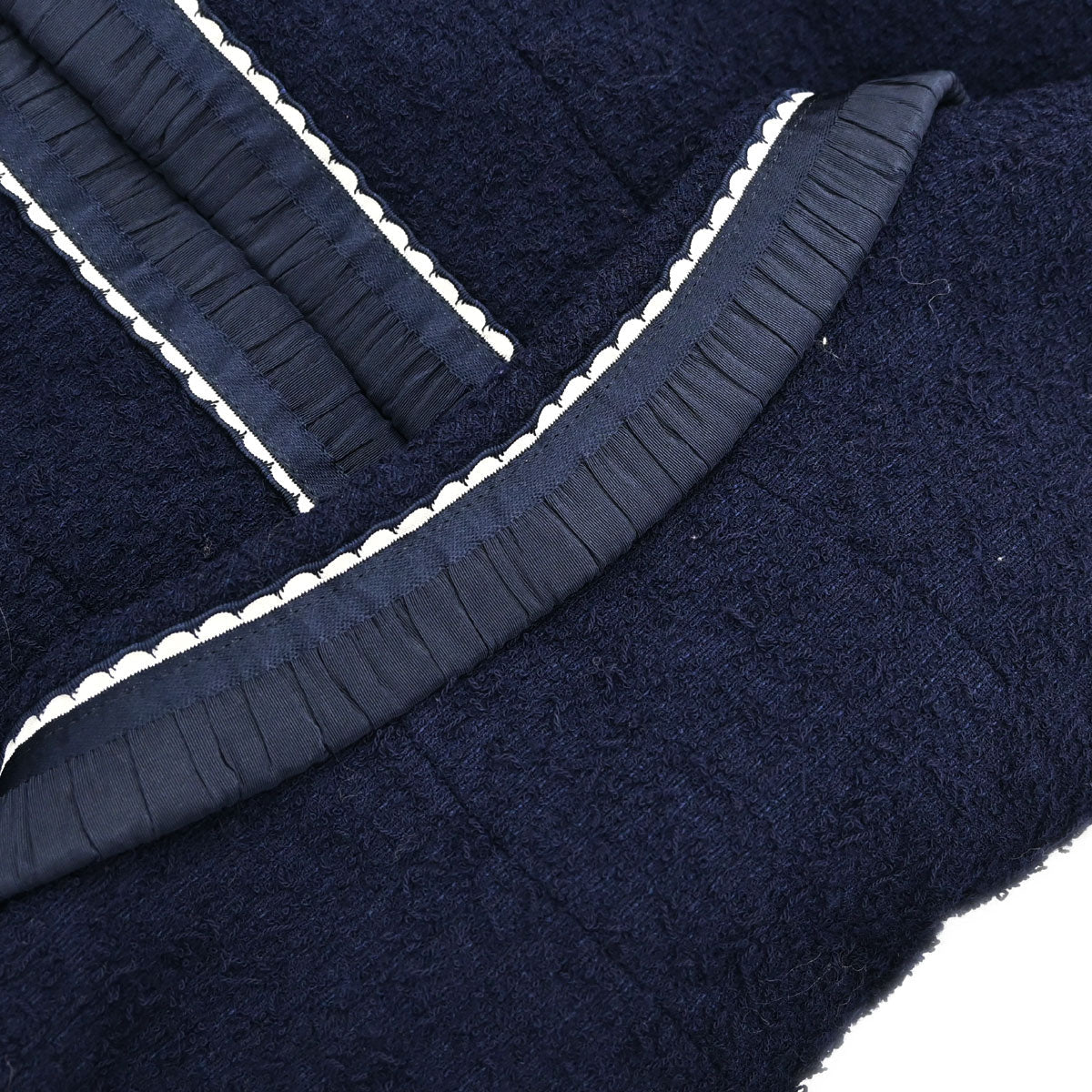 Chanel 1994 Tweed Jacket Navy #42