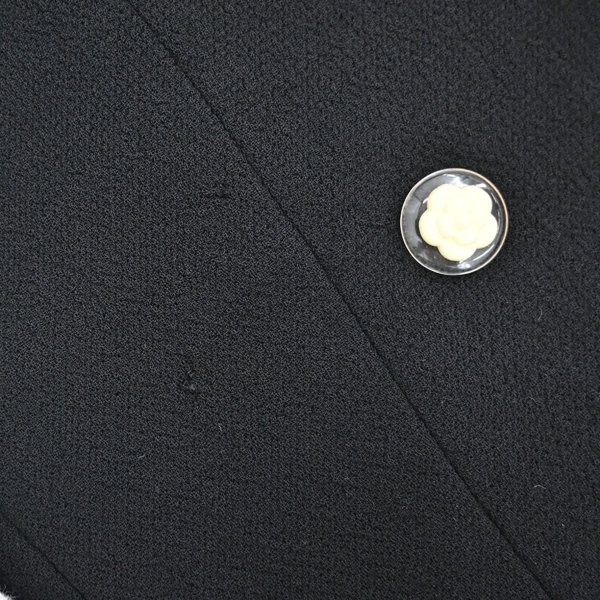 Chanel Setup Suit Jacket Skirt Black #38