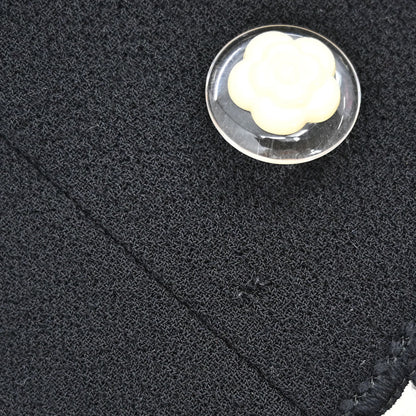 Chanel Setup Suit Jacket Skirt Black #38