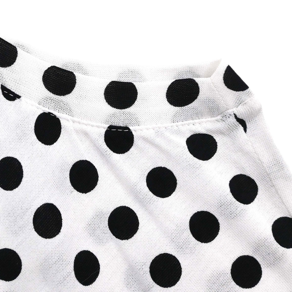 Yves Saint Laurent Tank Top Dot White Black #S
