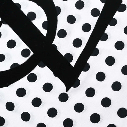 Yves Saint Laurent Tank Top Dot White Black #S