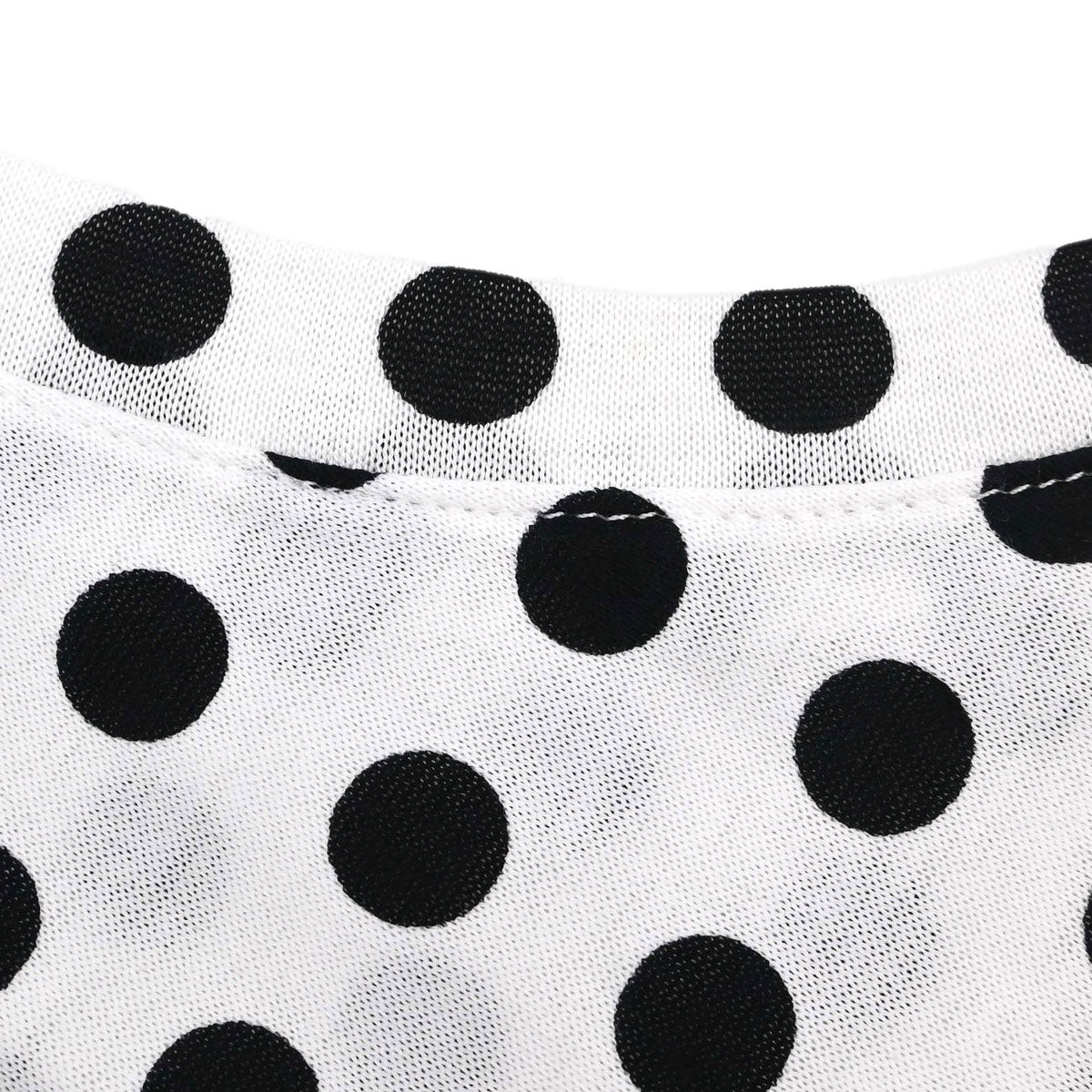 Yves Saint Laurent Tank Top Dot White Black #S