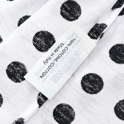 Yves Saint Laurent Tank Top Dot White Black #S