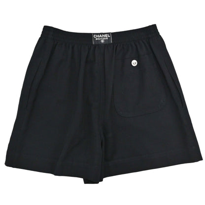 Chanel 1995 Short Pants Black #36