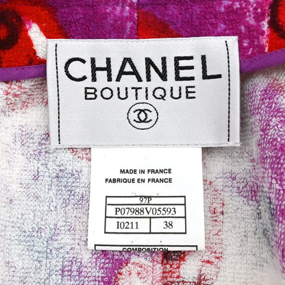 Chanel 1997 Setup Top Skirt Purple #38