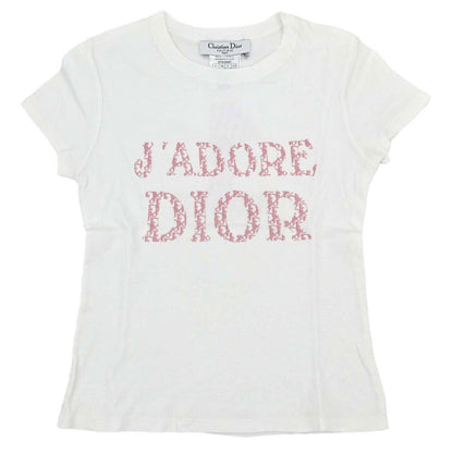 Christian Dior 2004 Short Sleeve T-shirt Top Trotter White #36