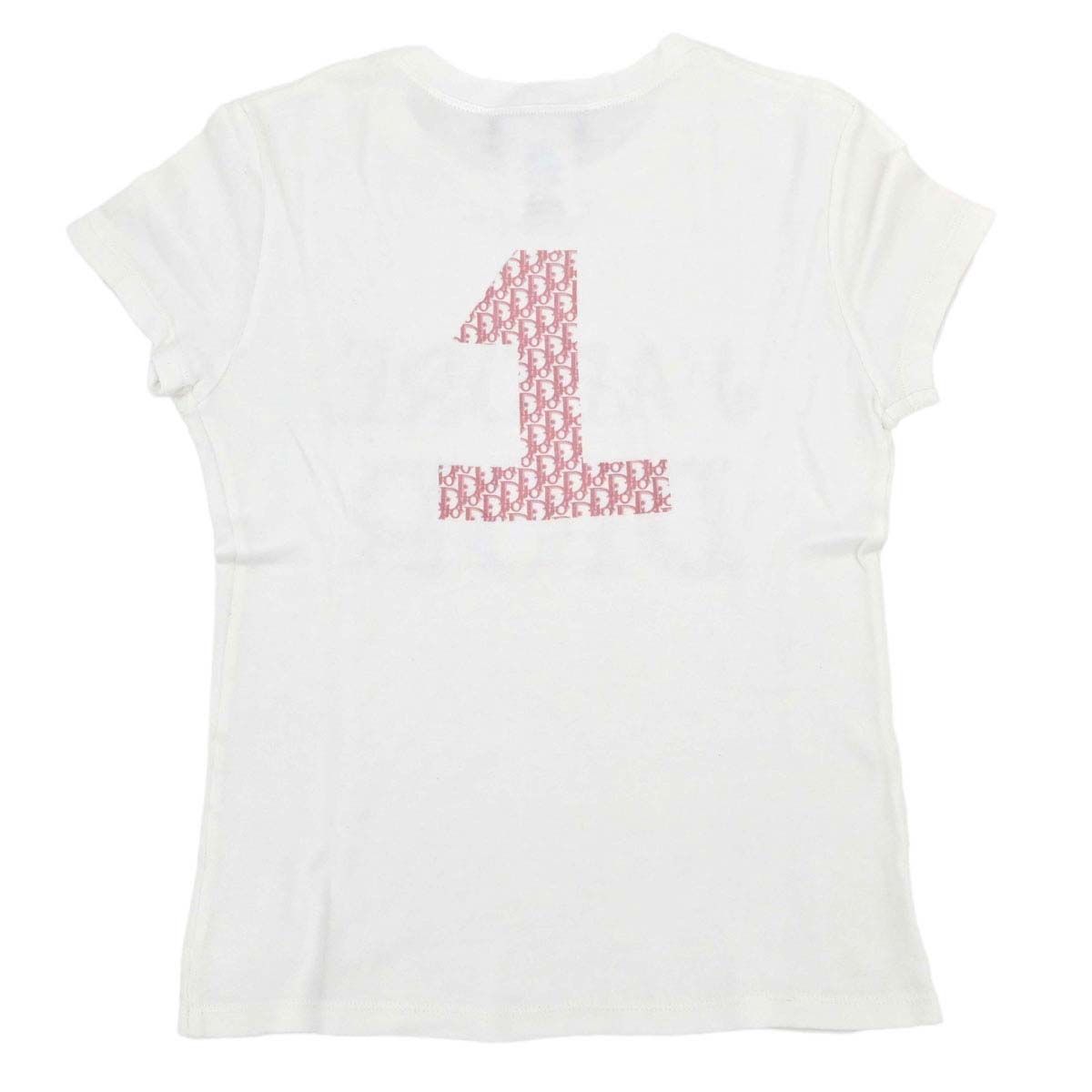 Christian Dior 2004 Short Sleeve T-shirt Top Trotter White #36