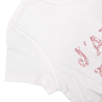 Christian Dior 2004 Short Sleeve T-shirt Top Trotter White #36
