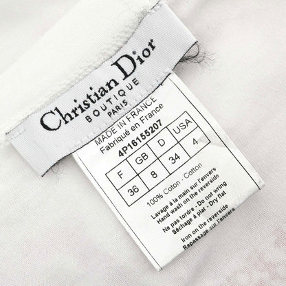 Christian Dior 2004 Short Sleeve T-shirt Top Trotter White #36