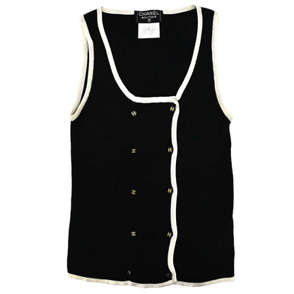 Chanel 1995 Tank Top Black #40