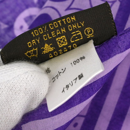Louis Vuitton Purple Cosmic Blossom Scarf Small Good
