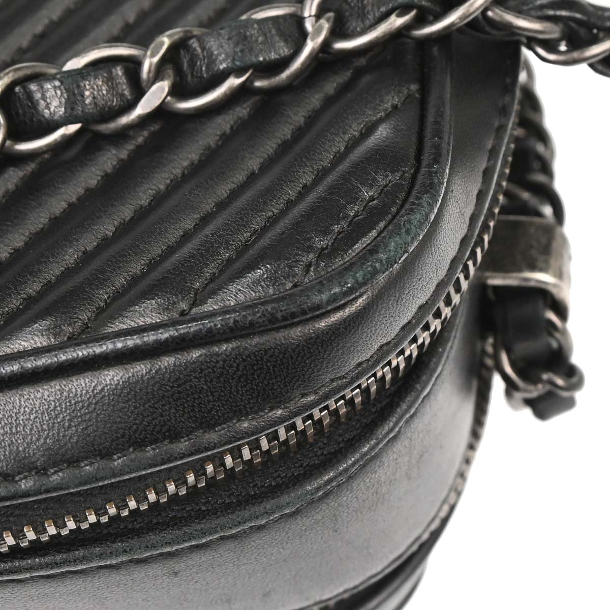 Chanel 2014-2015 Black Lambskin Coco Boy Camera Bag Small