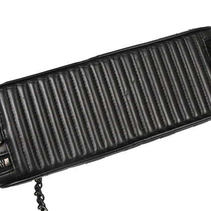 Chanel 2014-2015 Black Lambskin Coco Boy Camera Bag Small