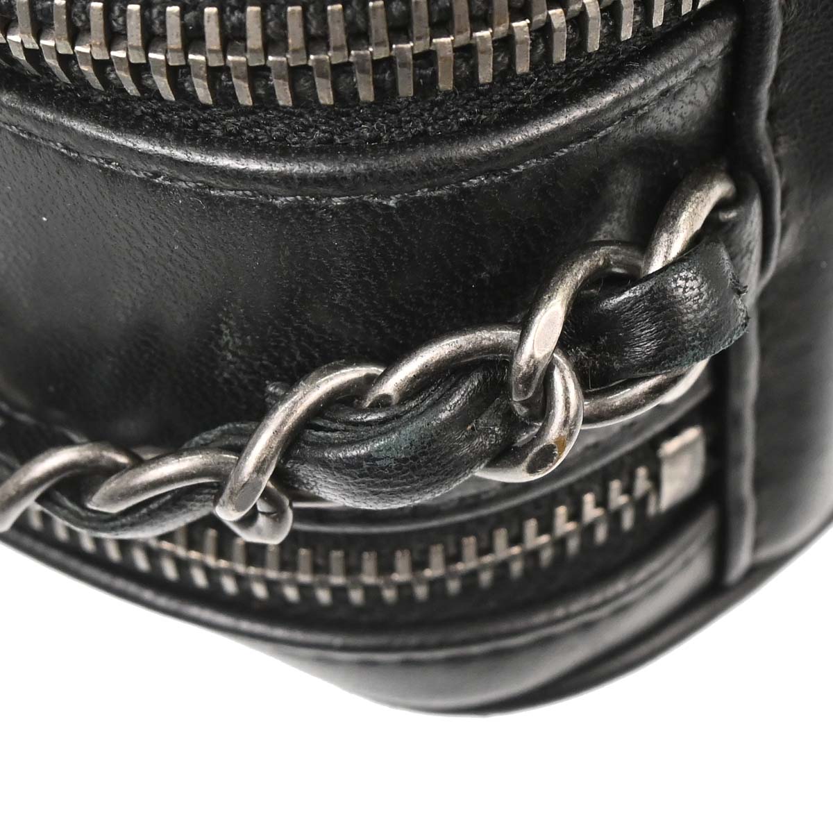 Chanel 2014-2015 Black Lambskin Coco Boy Camera Bag Small