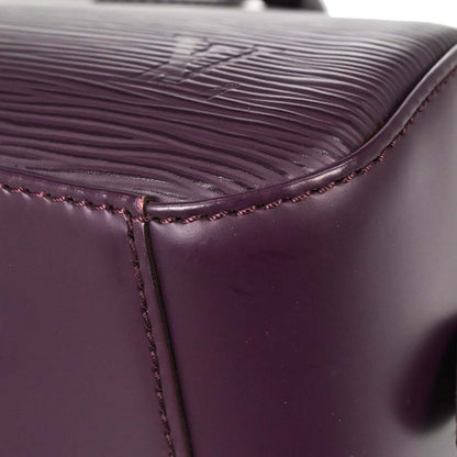 Louis Vuitton Purple Epi Jasmin Handbag M5285K