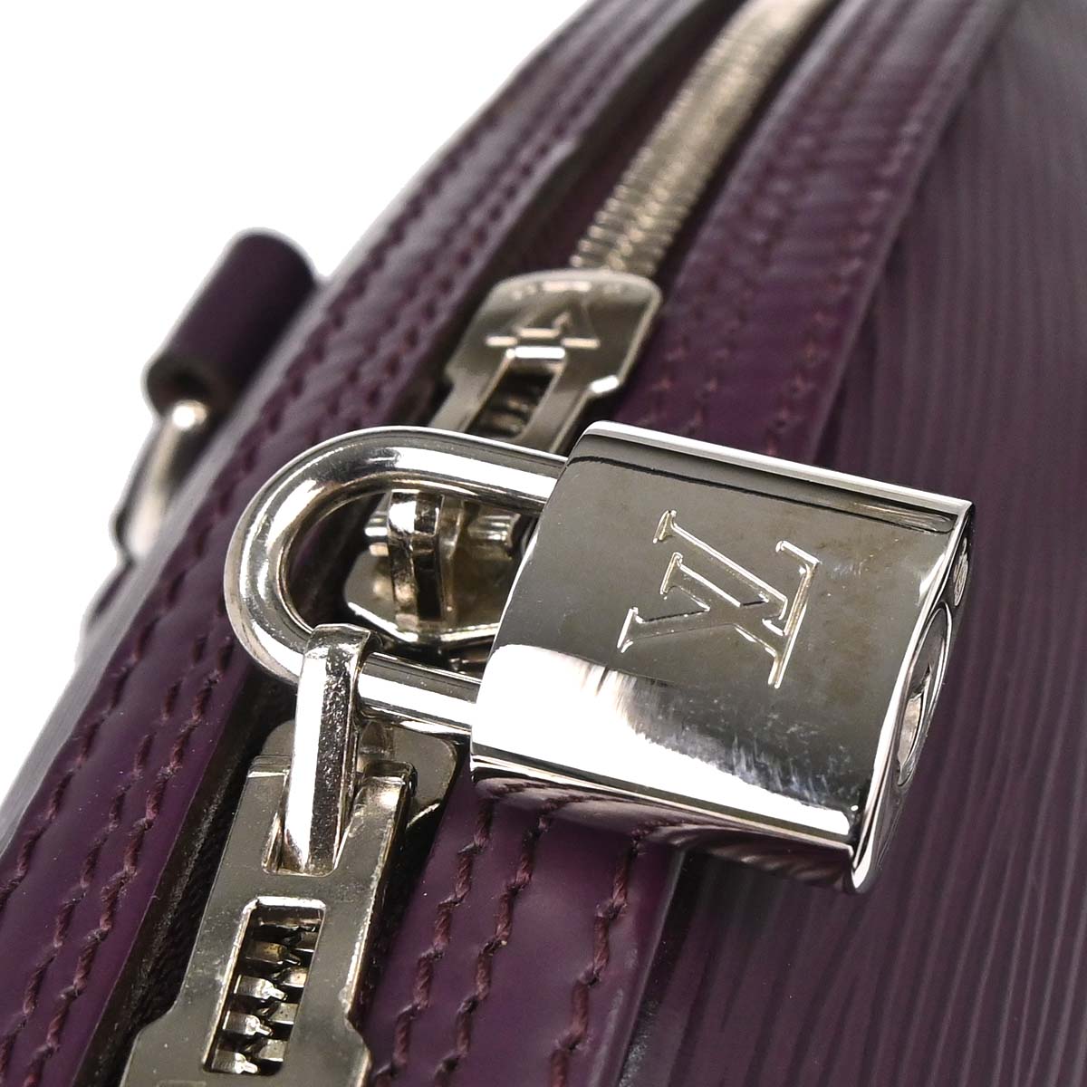 Louis Vuitton Purple Epi Jasmin Handbag M5285K