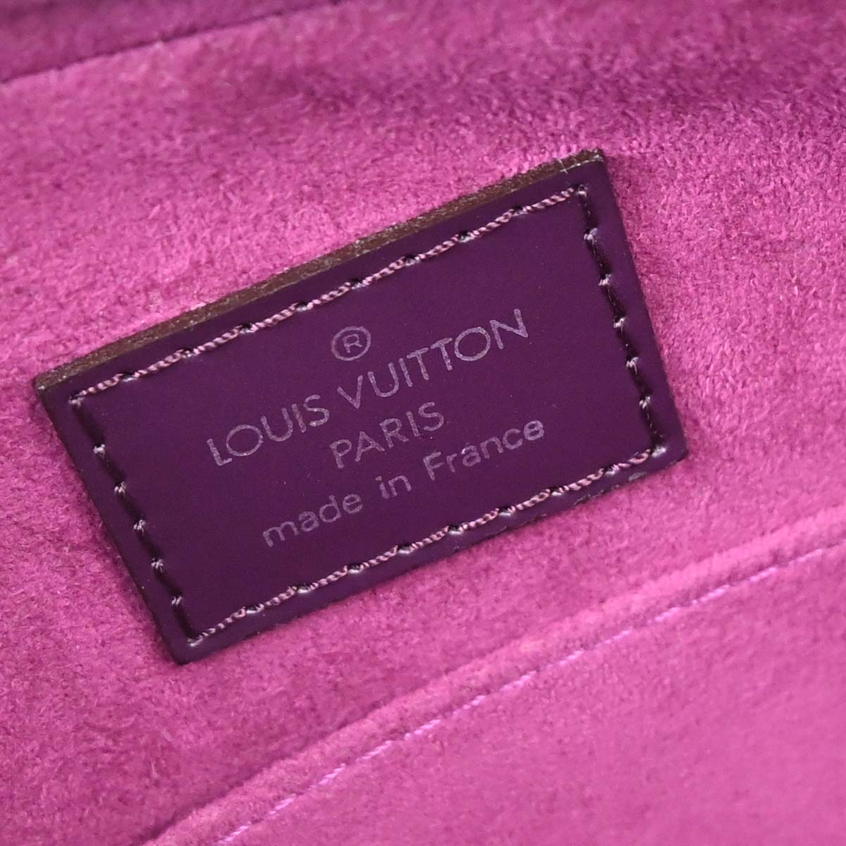 Louis Vuitton Purple Epi Jasmin Handbag M5285K