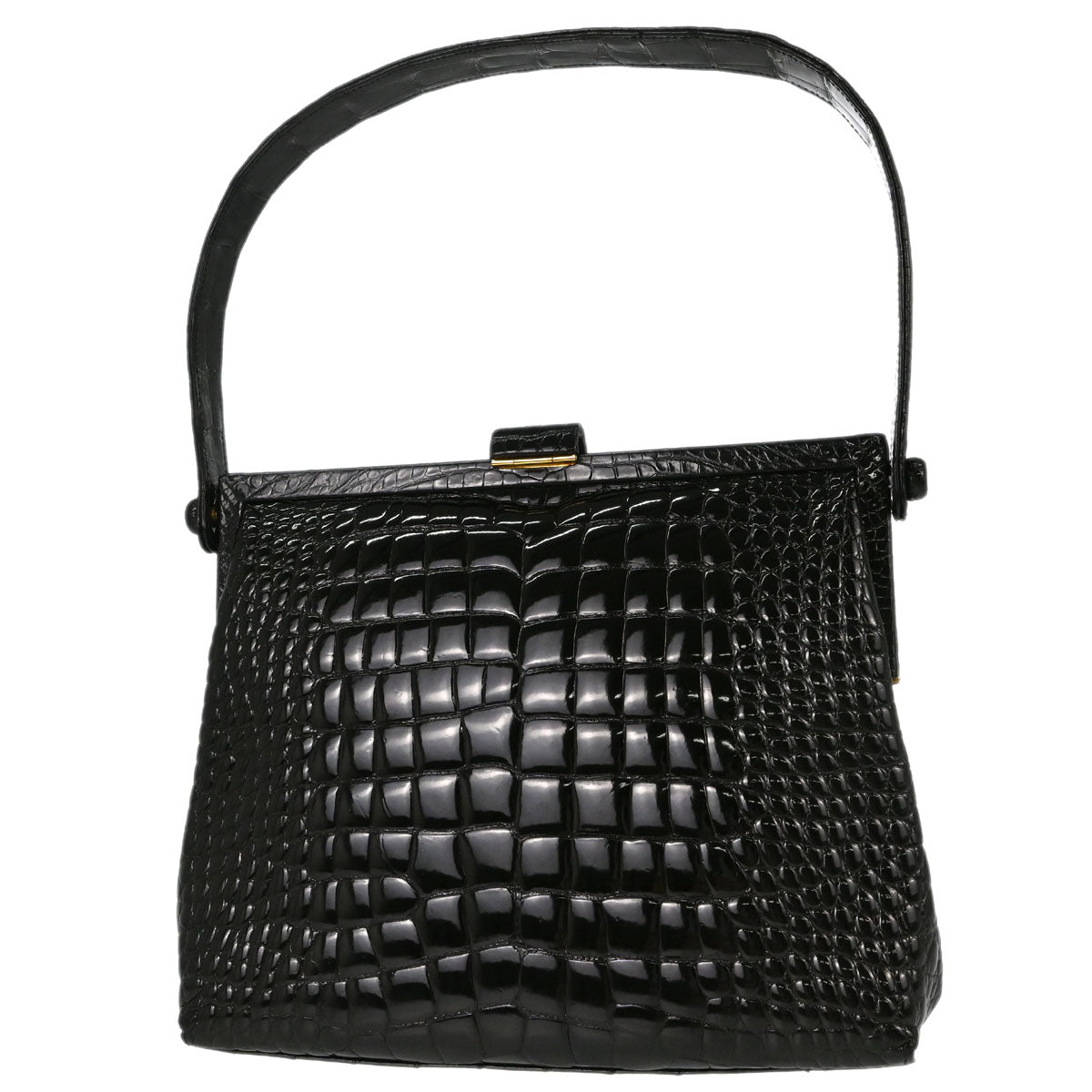 Chanel * Black Crocodile Handbag