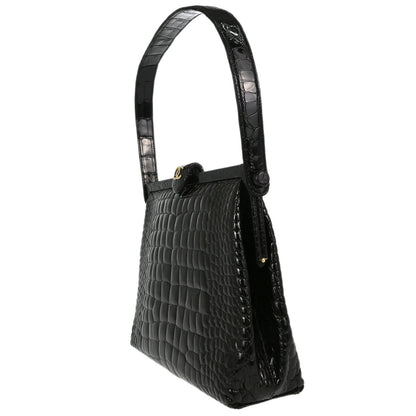 Chanel * Black Crocodile Handbag