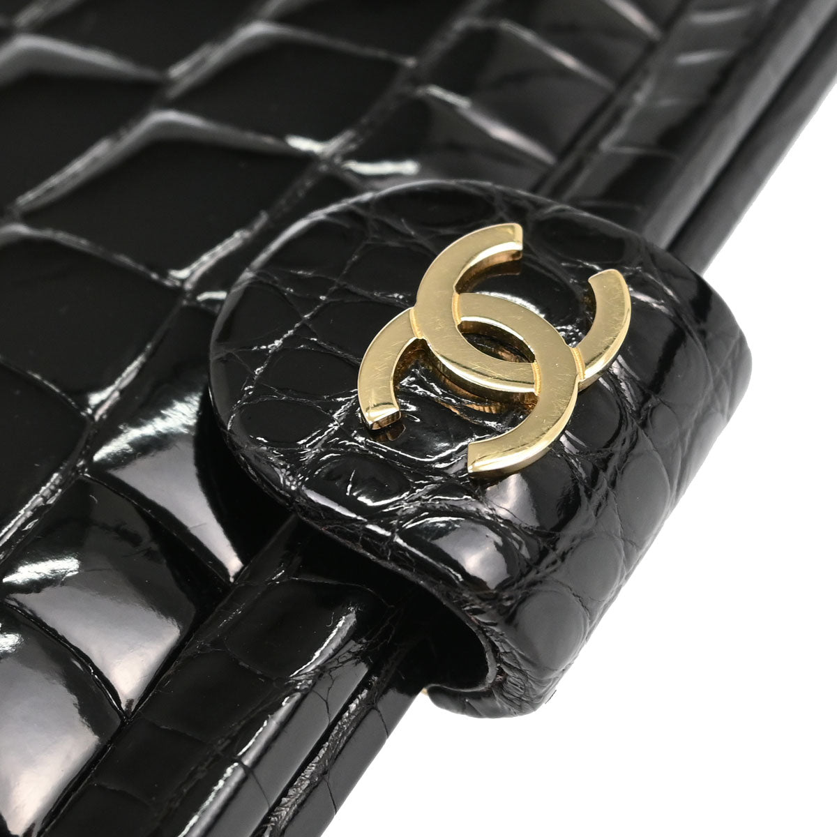 Chanel * Black Crocodile Handbag