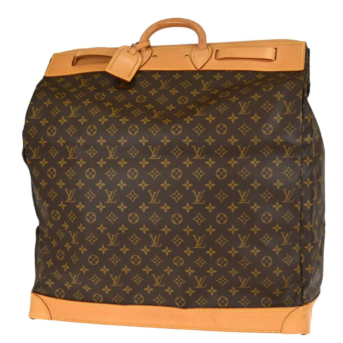 Louis Vuitton Monogram Steamer Bag 55 Travel Handbag M41124