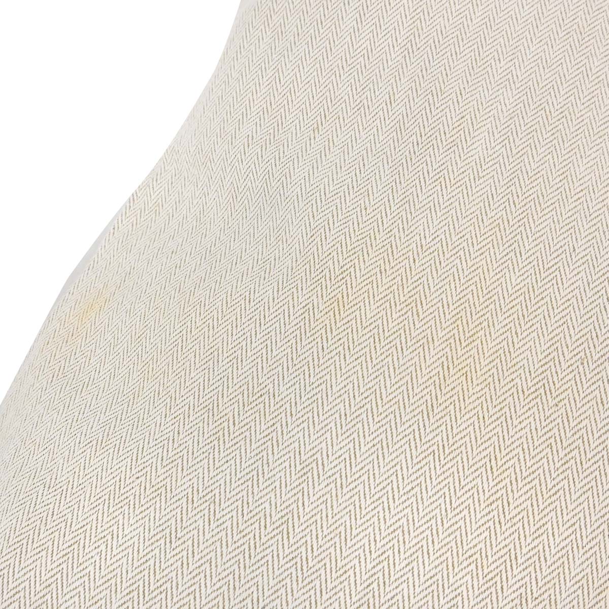 Hermes Beige Natural Toile Chevrons Aline GM Shoulder Bag
