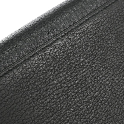 Hermes Black Togo Kelly 40 Retourne 2way Shoulder Handbag