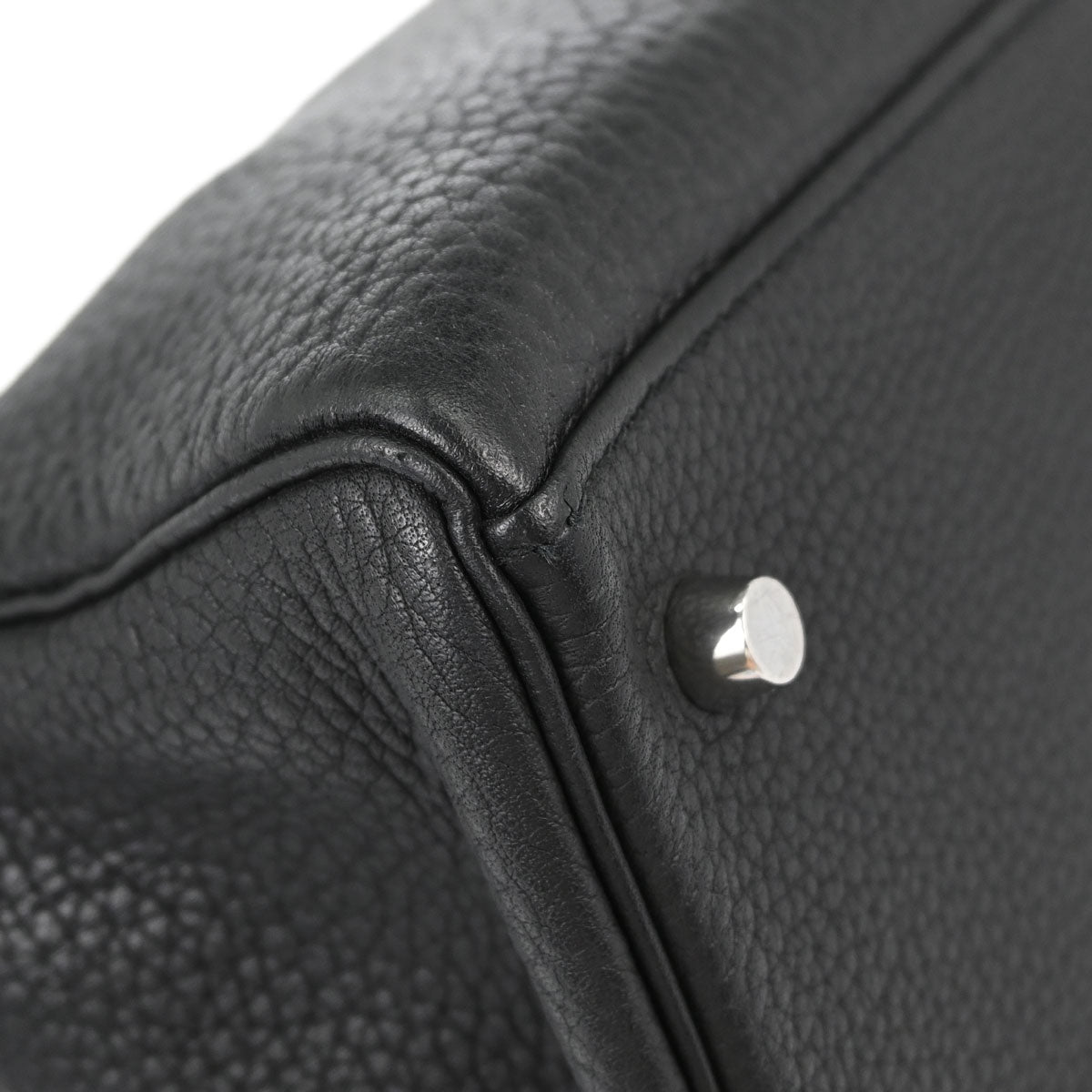 Hermes Black Togo Kelly 40 Retourne 2way Shoulder Handbag