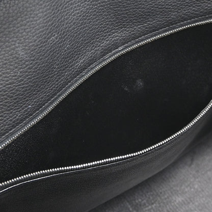 Hermes Black Togo Kelly 40 Retourne 2way Shoulder Handbag
