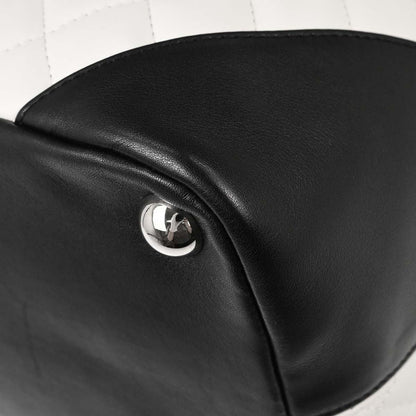 Chanel 2005-2006 White Calfskin Cambon Ligne Tote Handbag