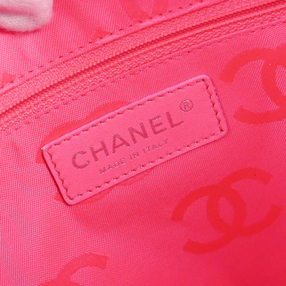 Chanel 2005-2006 White Calfskin Cambon Ligne Tote Handbag