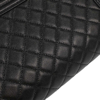 Boy Chanel Black Caviar Skin Medium Shoulder Bag
