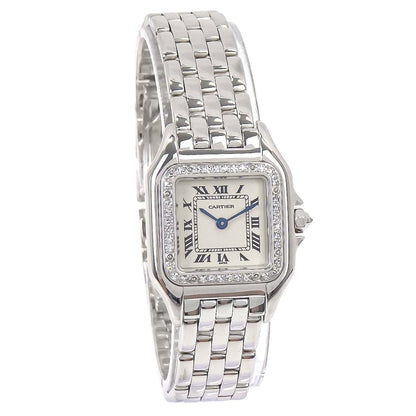 Cartier Panthere SM 22mm Ref.1660 Quartz Watch 18KWG Diamond