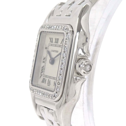 Cartier Panthere SM 22mm Ref.1660 Quartz Watch 18KWG Diamond