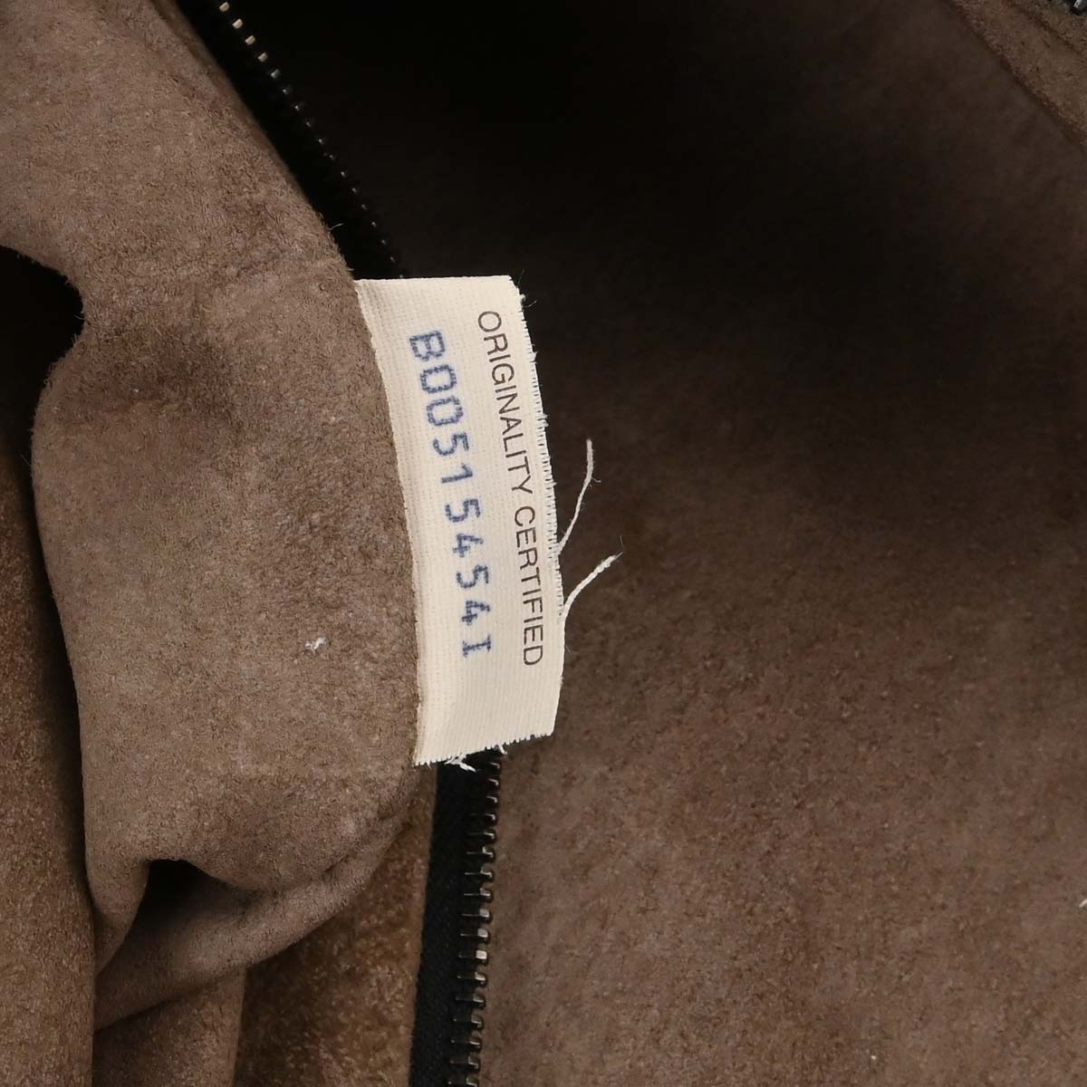 Bottega Veneta Black Lambskin Intrecciato Hobo Handbag