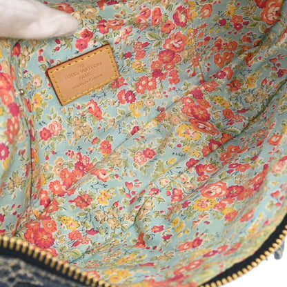Louis Vuitton Blue Monogram Denim Patchwork Pouchy Handbag M95382