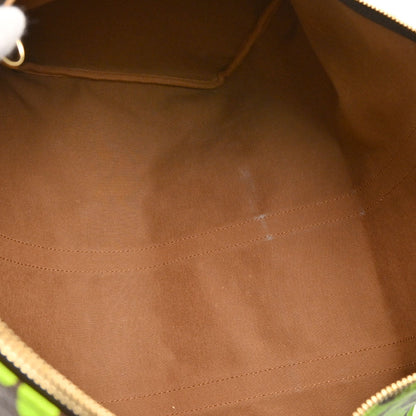 Louis Vuitton Green Monogram Graffiti Keepall 50 Duffle Bag M93700