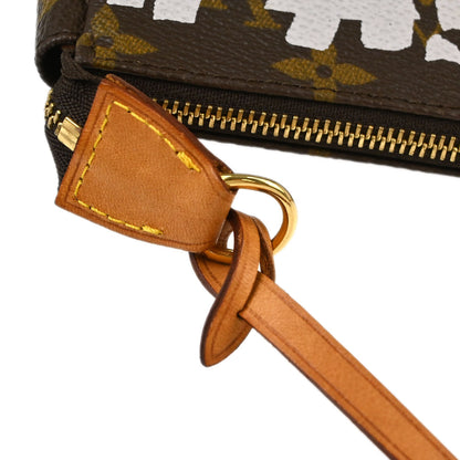 Louis Vuitton White Graffiti Pochette Accessoires Handbag M92192