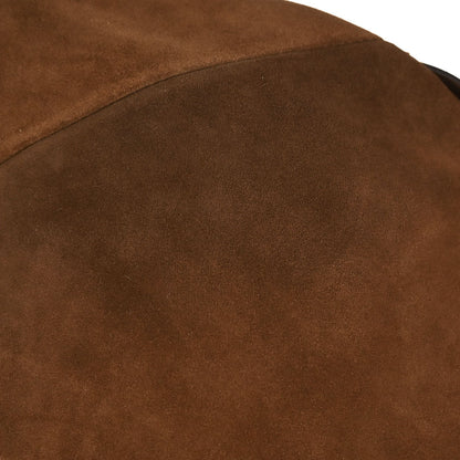 Yves Saint Laurent Brown Suede Large Mombasa Handbag