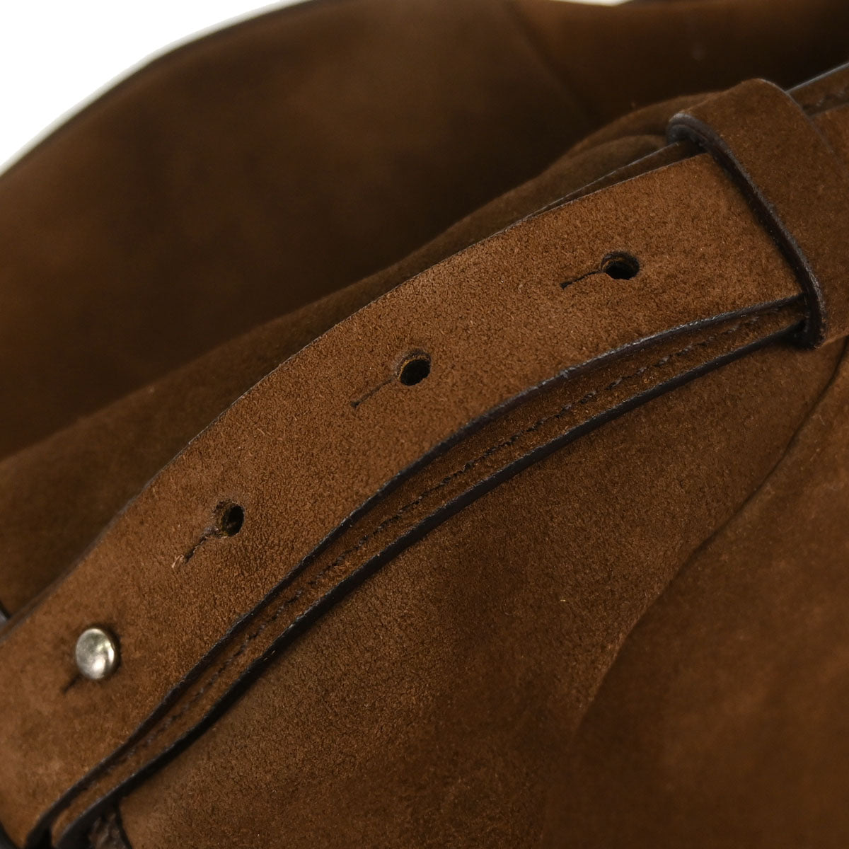 Yves Saint Laurent Brown Suede Large Mombasa Handbag