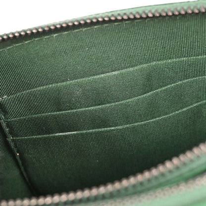 Chanel Green Calfskin Gabrielle WOC Wallet on Chain Shoulder Bag