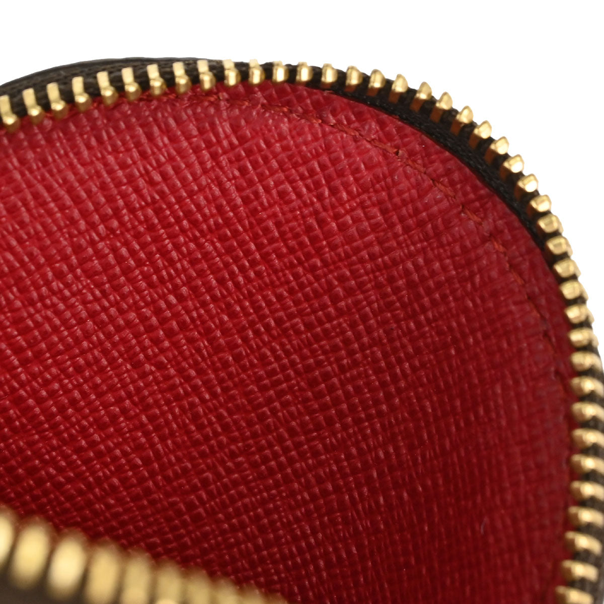 Louis Vuitton Cherry Porte Monnaie Rond Coin Case Wallet M95043