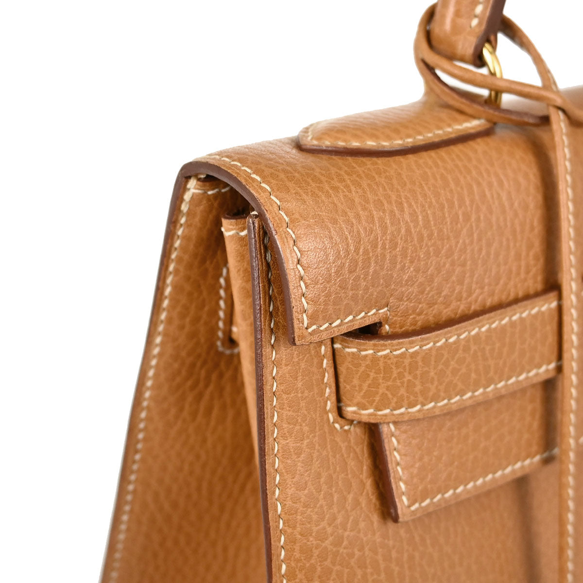 Hermes Natural Ardennes Kelly 32 Sellier 2way Shoulder Handbag