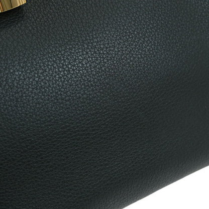 Hermes Green Taurillon Clemence Birkin 30 Handbag