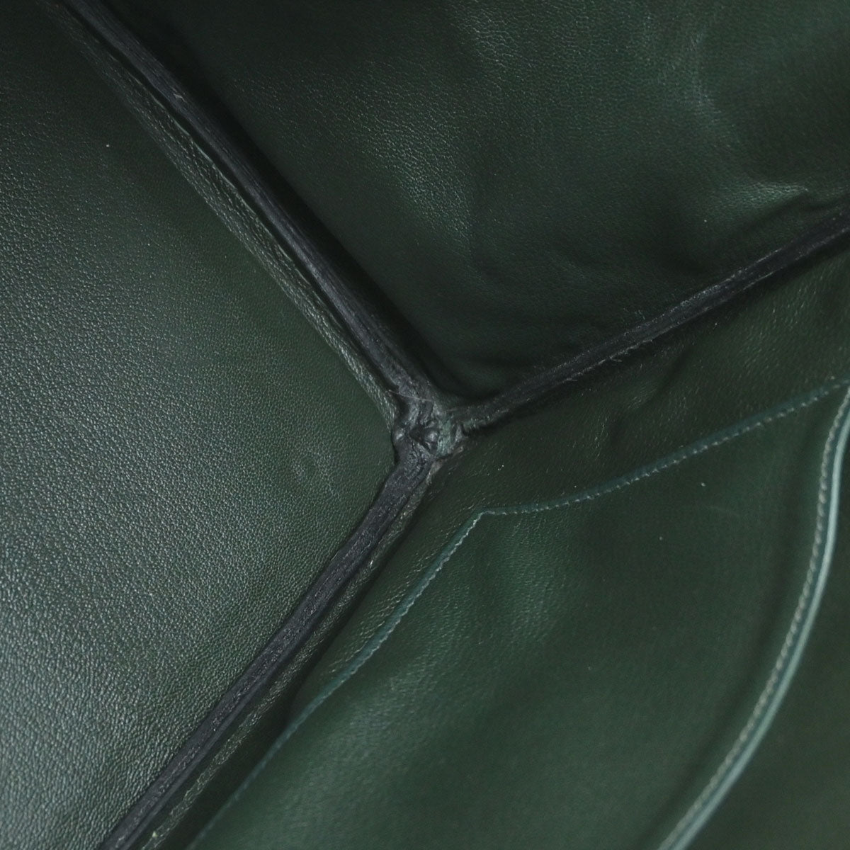 Hermes Green Taurillon Clemence Birkin 30 Handbag