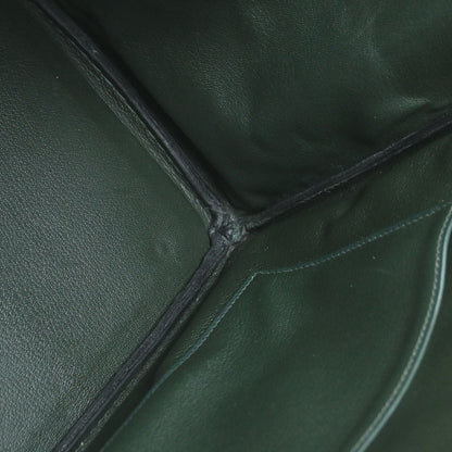 Hermes Green Taurillon Clemence Birkin 30 Handbag