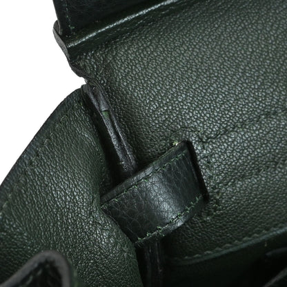 Hermes Green Taurillon Clemence Birkin 30 Handbag