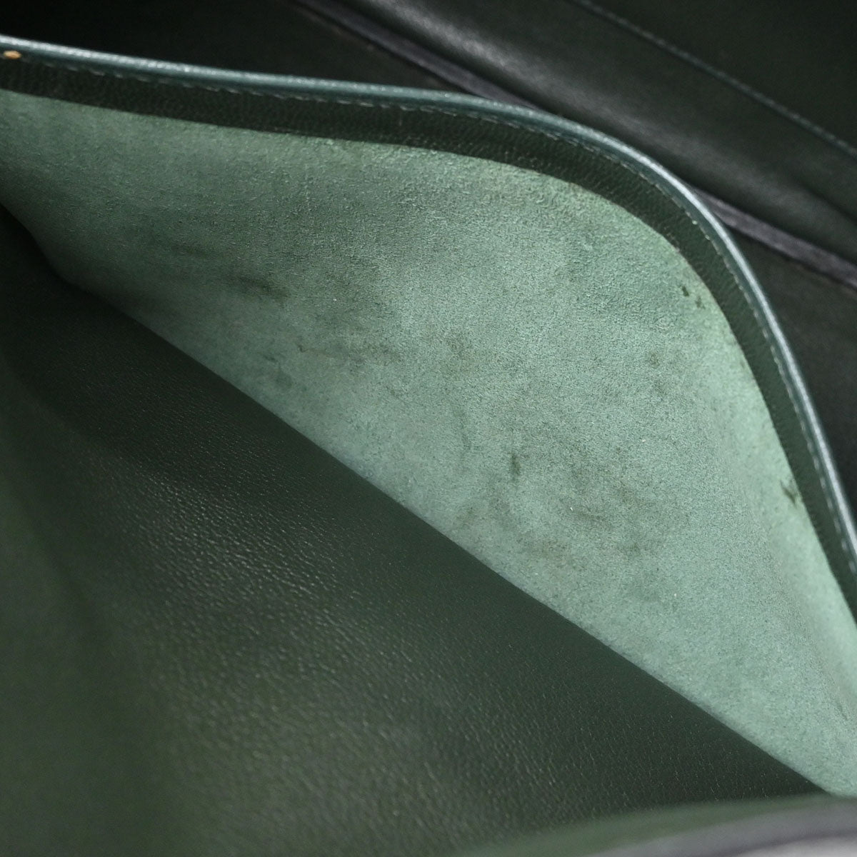 Hermes Green Taurillon Clemence Birkin 30 Handbag